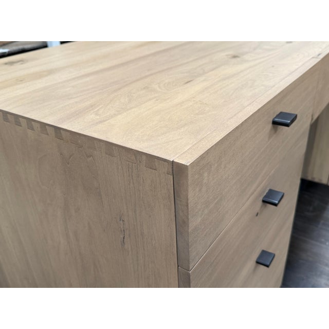 Brown Four Hands Fulton Ula Executive Desk For Sale - Image 8 of 12