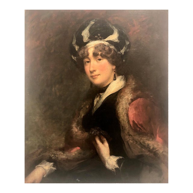 Early 19th-Century British School Portrait of a Lady For Sale