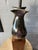 Chrome Mid-Century Modern Sculptural Chrome and Walnut Table Lamp, 1970s For Sale - Image 8 of 9