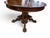 Early 20th Century Antique American Quarter-Sawn Oak Pedestal Dining Table With Lion Claw Feet For Sale - Image 5 of 6