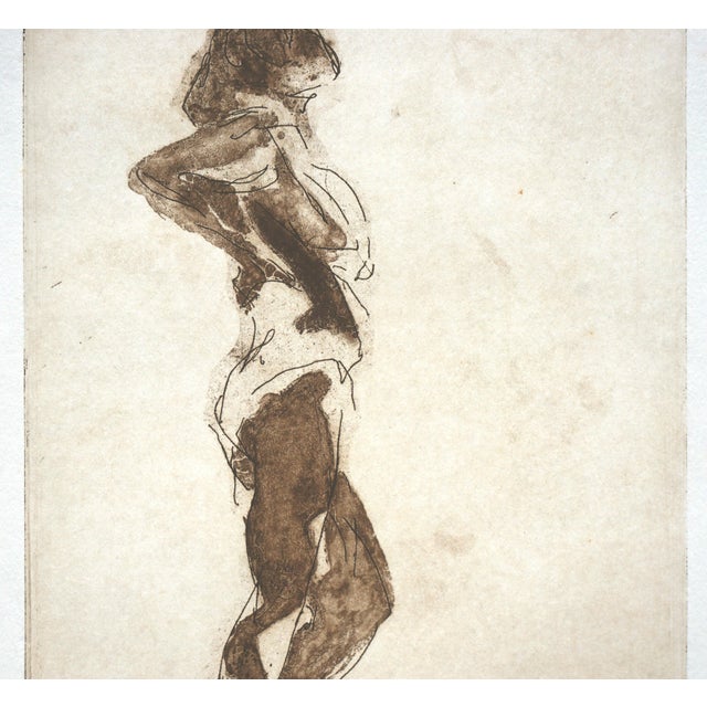 American "Study 8" Figurative Lithograph by Jim Smyth For Sale - Image 3 of 6