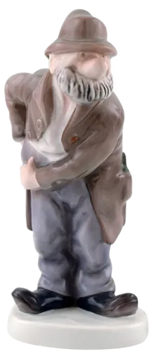 Vintage Number 2473 Sofus Vagabond after Storm P from Bing & Grondahl