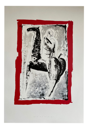 Marino Marini, Knight, Print