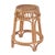 Wood Antigua 24.75 in. Seat Height Round Rattan Counter Stool with Footrest, Natural Rattan For Sale - Image 7 of 7