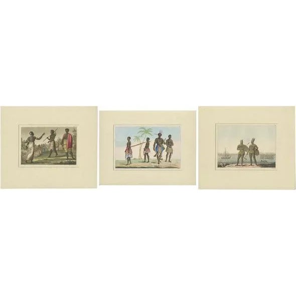 Early 19th Century Ferrario, Illustrations of Natives of Africa, 1819, Prints, Set of 3 For Sale - Image 5 of 5