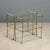 Nesting Tables with Brass Legs, Set of 2 For Sale - Image 9 of 9