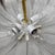 Gold Murano Glass Ceiling Light with White Glass Flower-Shaped Petals, 2000 For Sale - Image 8 of 9