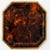 Gemstone Italy Tortoiseshell Acrylic Glass Bakelite and Brass Tray in the style of Dior and Gucci, 1970s For Sale - Image 7 of 7