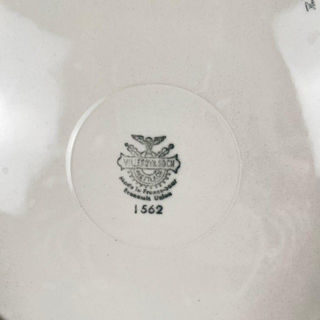 Vintage Round Platter from Villeroy & Boch, 1930s For Sale - Image 3 of 7
