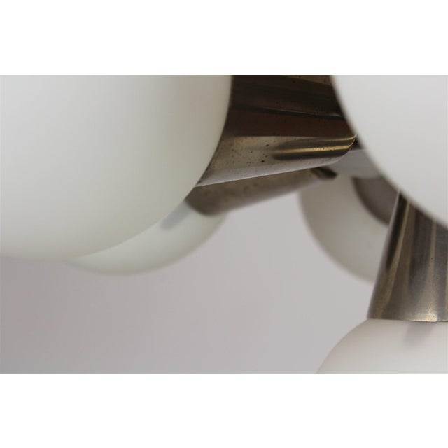 1970s Sputnik Chandelier from Kamenický Šenov, 1970s For Sale - Image 5 of 14