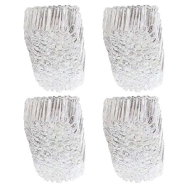 Glass Wall Lamp or Flush Mount by Helena Tynell for Glashütte Limburg, 1960s For Sale