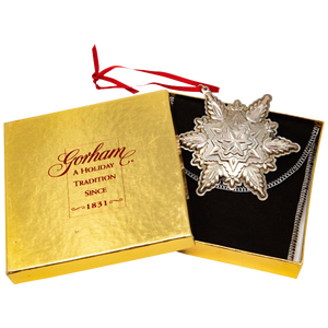1999 Gorham Sterling Snowflake Figurine