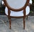 Ethan Allen Francesca Louis XVI Oval Back Armchair Carved Wood French Accent Chair For Sale - Image 14 of 18