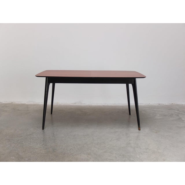 Extendable Dining Table by Alfred Hendrickx for Belform, 1950s For Sale - Image 3 of 18