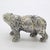 Vintage Italian Handmade Genuine Silver Large and Detailed Bear Figurine Sculpture Miniature For Sale - Image 4 of 11