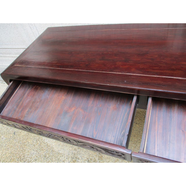 Antique Chinese Scroll Table For Sale - Image 12 of 12