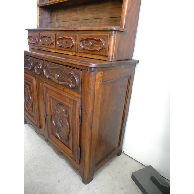 Antique Piedmontese Plate Rack Credenza, 19th Century For Sale - Image 9 of 16