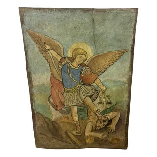 Antique Wooden Panel, 1900 For Sale