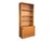 1960s Danish Modern Teak Bookcase With Sliding Door Cabinet For Sale - Image 4 of 13