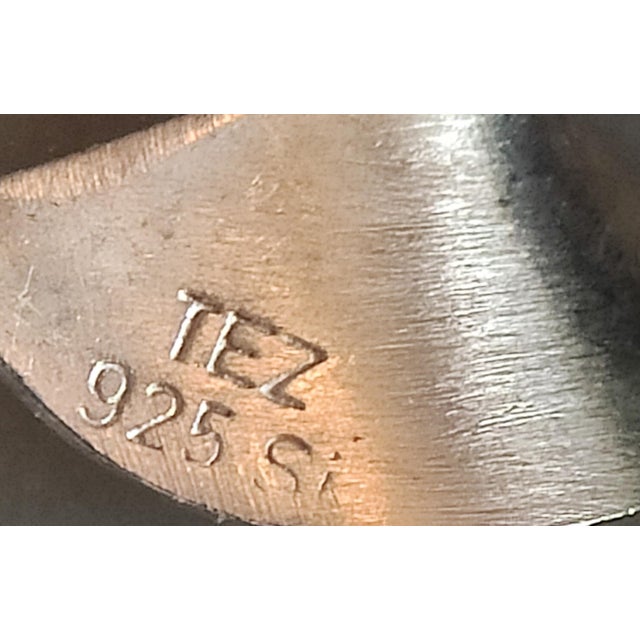 Handmade Necklace in 925 Sterling Silver from Tezer, 1990s For Sale - Image 4 of 5