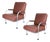 Art Deco Lounge Chairs by Warren McArthur, Set of 2 For Sale
