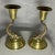 Vintage Brass Dolphin Candlestick Holders- Pair For Sale - Image 11 of 11
