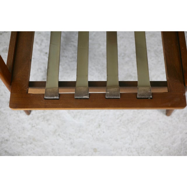 Tan Scandinavian Chair, 1960s For Sale - Image 8 of 18