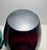 Pair of Hand Blown Art Glass Vases Amethyst Purple & Blue Green Bubble Handles For Sale - Image 4 of 9