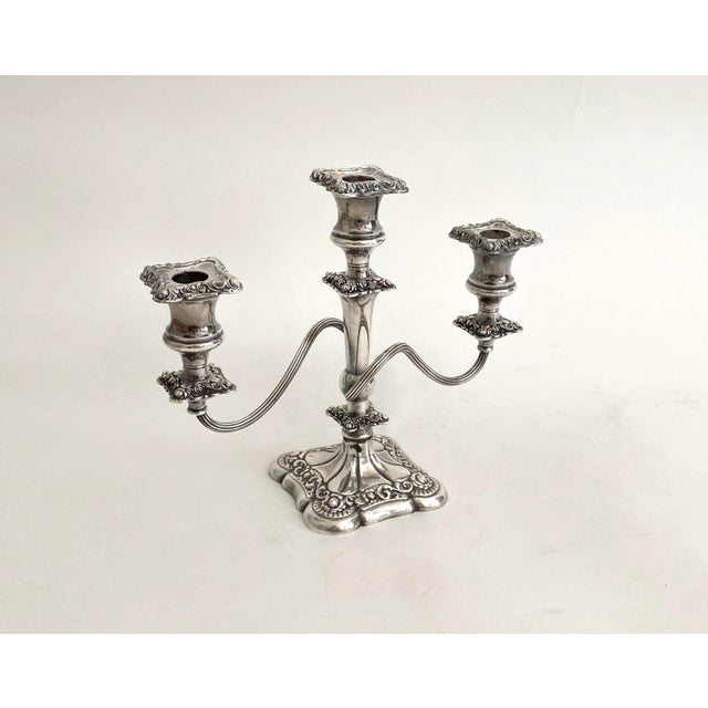 1920s 1920s Silverplate E. G. Webster Candelabras - a Pair For Sale - Image 5 of 10