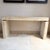Vintage Italian Travertine Console Table For Sale - Image 4 of 11
