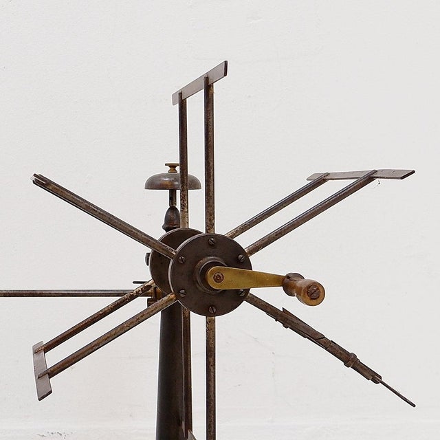 Early 20th Century Industrial Wrap Reel Machine For Sale - Image 9 of 14