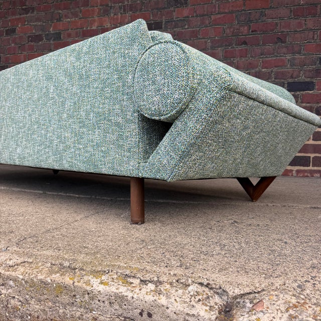 Adrian Pearsall Restored Gondola Sofa For Sale - Image 11 of 12