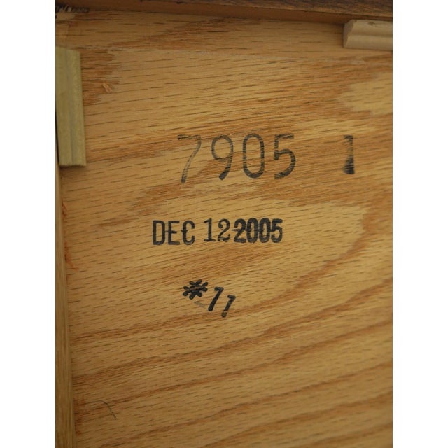 Stickley Cherry Regency Style 5 Drawer Dresser For Sale - Image 18 of 18