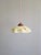 Green Art Deco Pendant Light in Green Marbled Opaline Glass, 1920s-1930s For Sale - Image 8 of 12