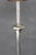 1940s Nickel Floor Lamp with Glass Shade, 1940s For Sale - Image 5 of 11