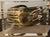 Chapman Manufacturing Company 1990s Pair Iconic Chapman Brass Flame Table Lamps For Sale - Image 4 of 6