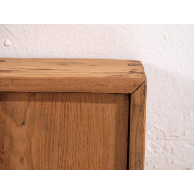 Antique Pine Low Sideboard For Sale - Image 5 of 11