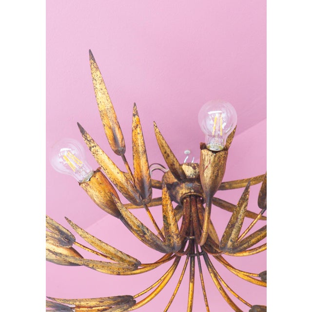 For 8 bulbs type E27. Not included. Up to 250V (Europe/UK Standard).The wiring of this item may be original and might need...