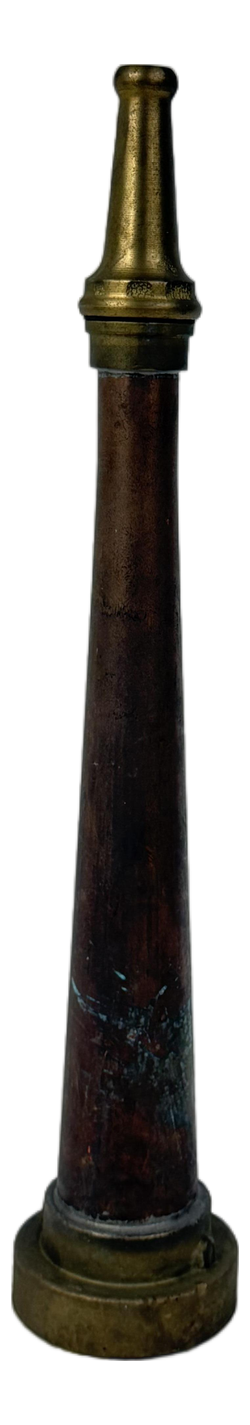 Antique Fire Hose in Brass and Copper, 1900s