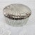 Vintage 1980s Art Deco Silver & Crystal Powder Puff Jar For Sale - Image 11 of 11
