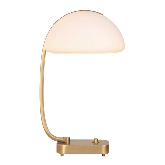 Bend The Rules Brass Desk Lamp For Sale - Image 9 of 12