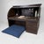 Japanese Seated Shosai-Zukue Writing Desk with Tambour Door, 1920-1930 For Sale - Image 9 of 18