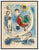 Surrealism 1950s Le Coq Sur Paris, Marc Chagall For Sale - Image 3 of 7