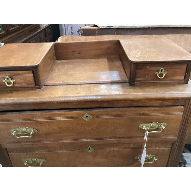 1900s Oak Dresser For Sale In Phoenix - Image 6 of 6