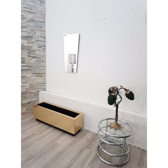 Trapezoidal Mirror from Fratelli Fanzago, 1960s For Sale - Image 11 of 12