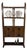 Antique Rustic Wall Unit Plate Cabinet, 1900s For Sale