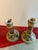 1990s Vintage Italian Art Pottery Candle Holders For Sale - Image 5 of 6