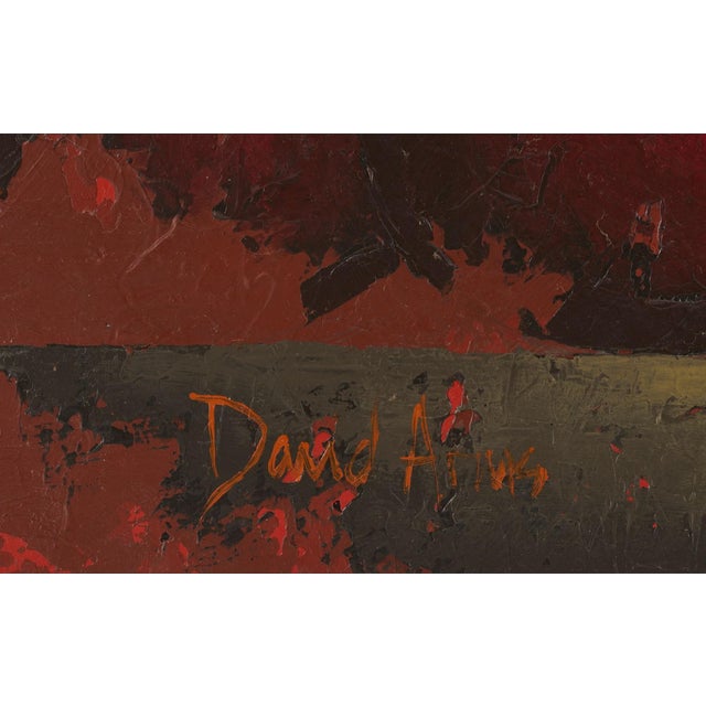 Late 20th Century David Arms Oil Still Life Painting For Sale - Image 5 of 6