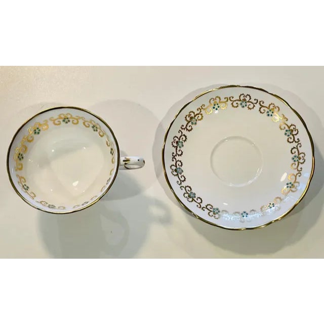 Early 1900s Tiffany & Co. Cups and Saucers - Set of 10 For Sale - Image 9 of 13