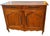 French Country Antique 18th C French Country Fruitwood Buffet For Sale - Image 3 of 6